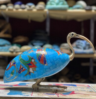 Ibis Thoth statue , Egyptian Ibis bird, God Thoth Ibis form