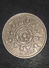 1963 Great Britain UK 2 Shillings Coin