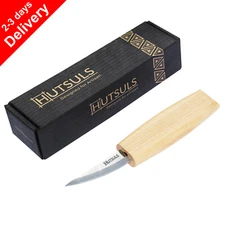 HUTSULS Wood Carving Sloyd Knife Whittling Roughing Beginners Craft Tools Gifts