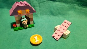 Lego Friends 41025 Puppy Dog Kennel Complete with Instructions