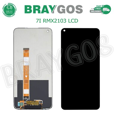 Ersatz Für Oppo Realme 7i RMX2103 LCD Touchscreen Display Baugruppe Schwarz