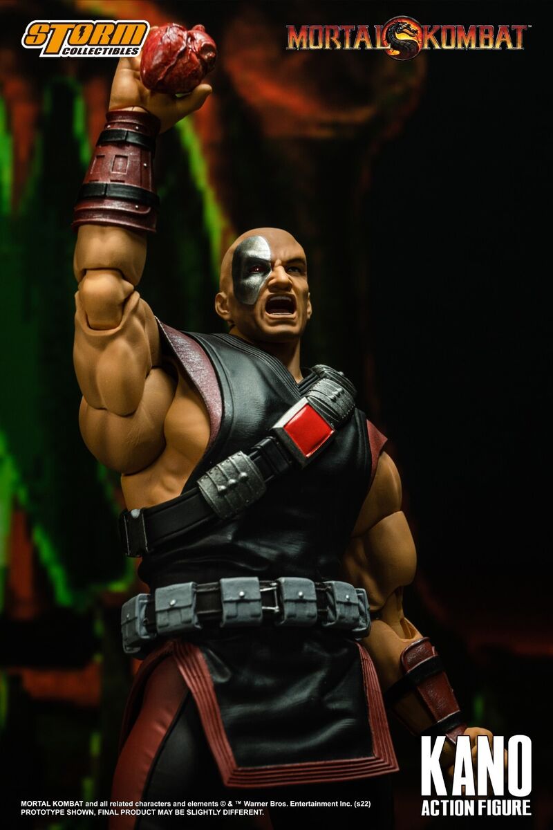 Kano 1:12 Scale Figure, Mortal Kombat