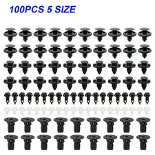 100 Pcs Engine Splash Shield Fender Bumper Screw Clips Rivet Fastener For Toyota