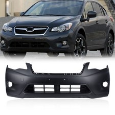 Front Bumper Plastic For 2012 - 15 Subaru Xv Crosstrek Xv Wo Park Assist Sensor