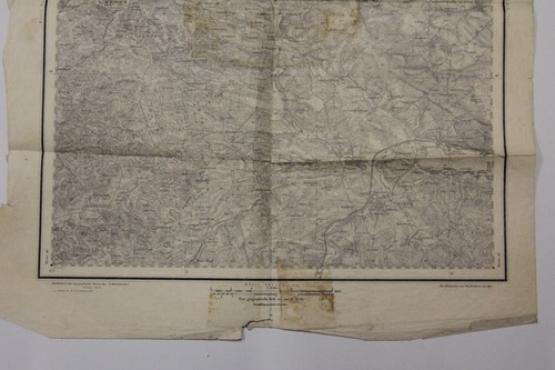 alte Historische Karte Landkarte Pegnitz Ost 1880 Blatt Bayreuth ...1 - Picture 5 of 8