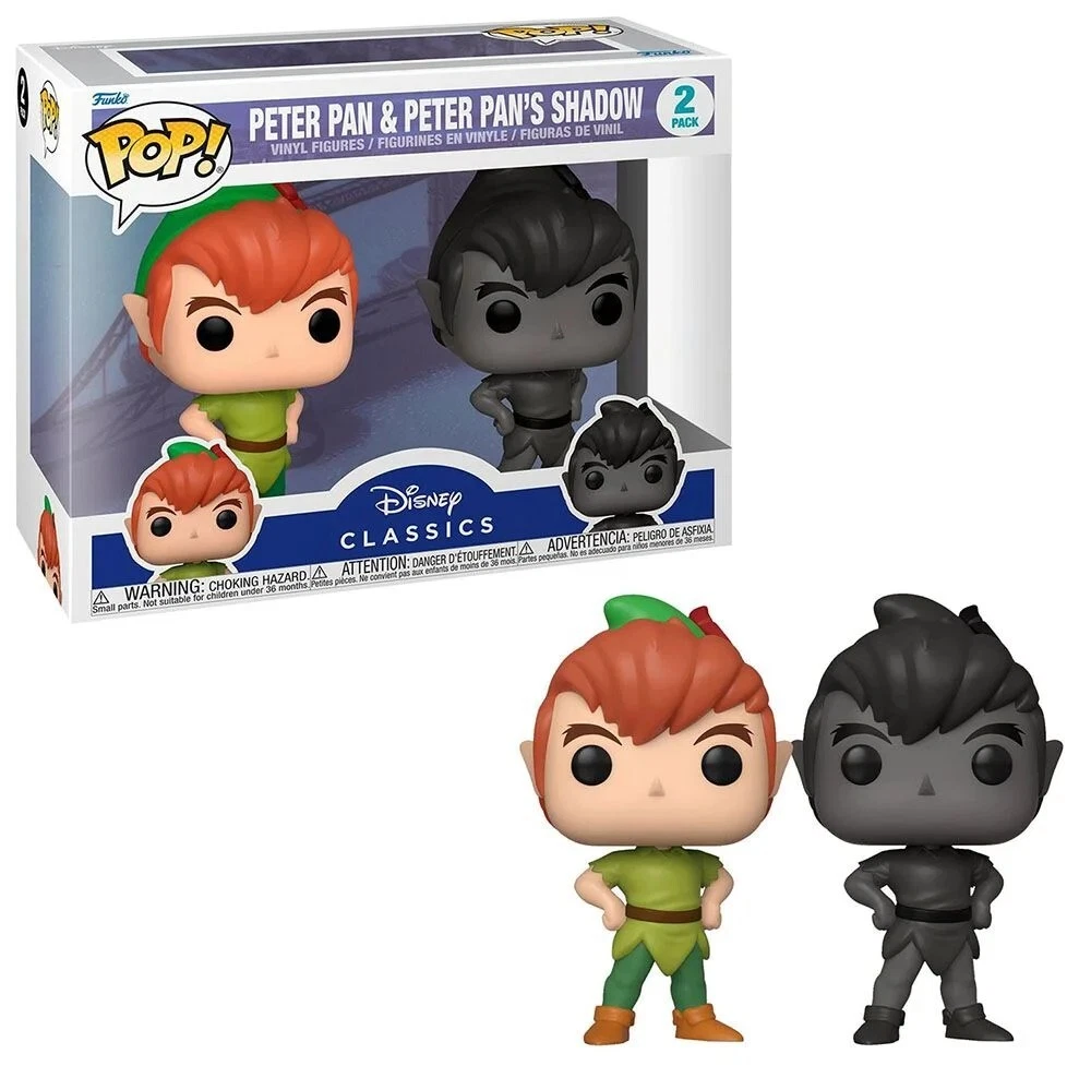Funko Pop Peter Pan con figuras de sombra paquete de 2