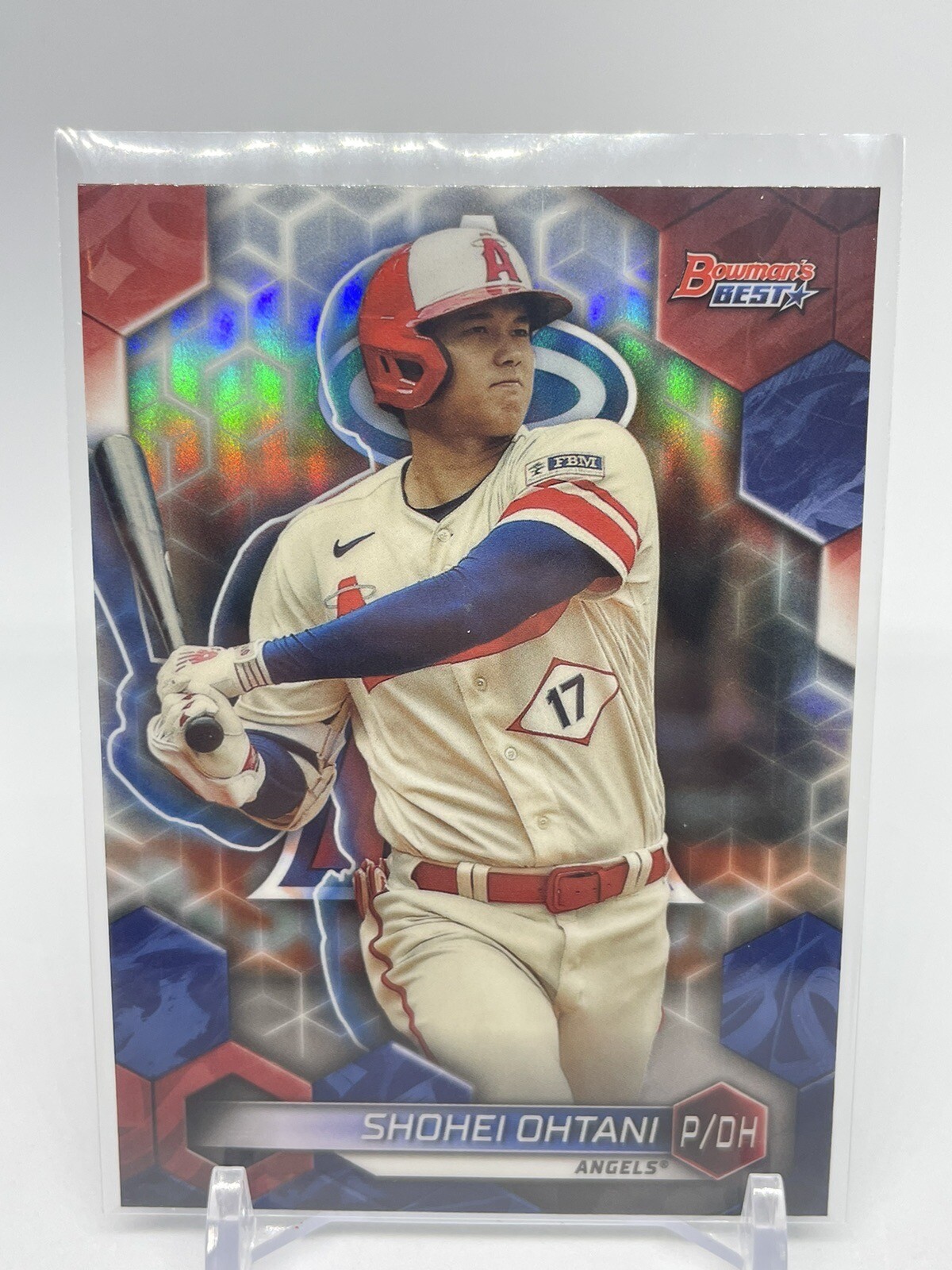 2023 Bowman's Best Shohei Ohtani Refractor Los Angeles Angels #62 (B638)