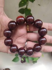 Sandalwood Bead Bracelet Red Buddha Wood Prayer Natural Meditation buddhism 8mm