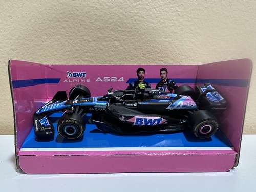 Bburago Pierre Gasly #10 1/43 2024 BWT Alpine A524 F1 Diecast - Picture 2 of 2