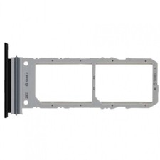 Sim Tray For Samsung Galaxy Note 10 Dual 2 Sim Black Card Adapter