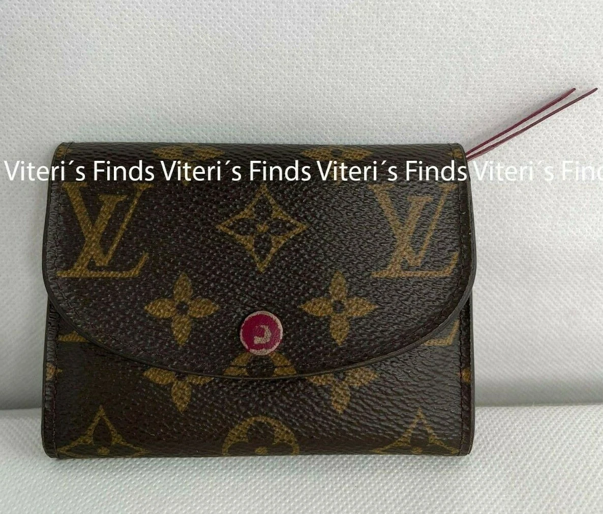 Louis Vuitton, Bags, Auth Louis Vuitton Rosalie Coin Purse Fuchsia