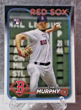 Y2024 Topps Series 1 Chris Murphy #73 Base RC Red Sox