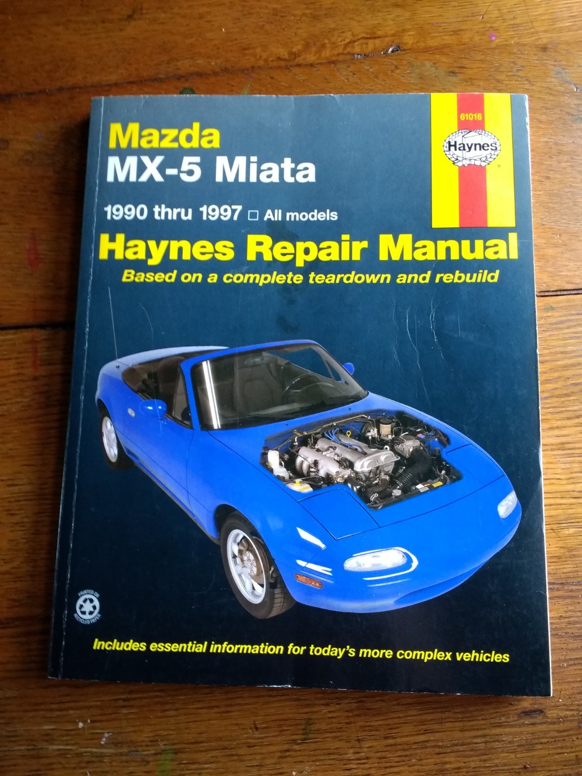 Haynes Manuals: Mazda Mx-5 Miata, 1990-1997 by Alan Ahlstrand (1998,  Paperback) | eBay