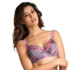 Image of Fantasie Nicola Underwire Side Support Bra UK 34D Fuschia Pink