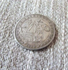Knights Templar Hobo Coin Token Skull Lucky Luck Pocket Piece Skeleton Horseman
