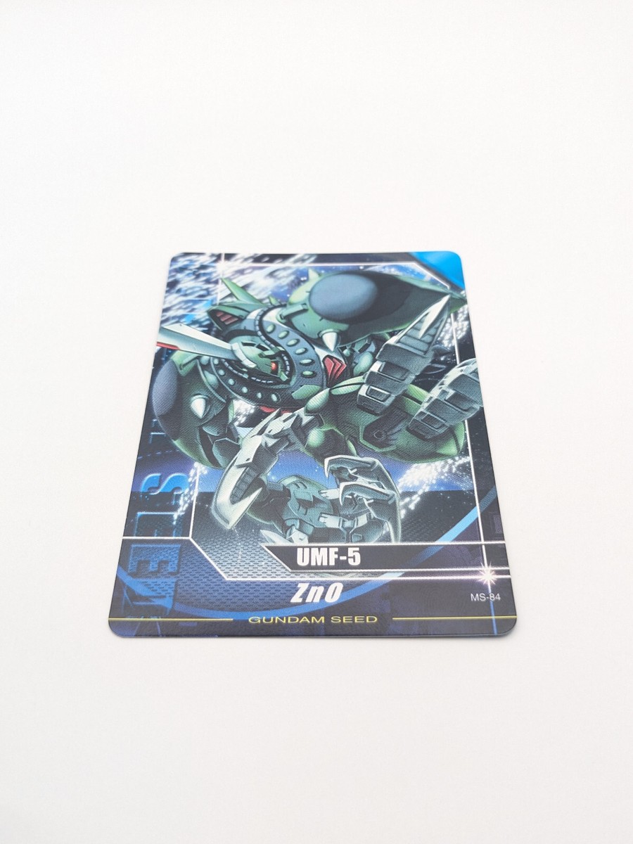 ZnO UMF-5 MS-84 GUNDAM SEED Carddass Card BANDAI 2003 TCG Japanese