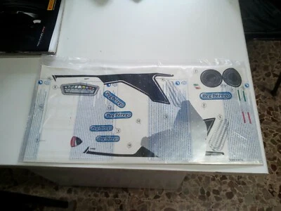 SERIE DECALCOMANIE COMPLETA PER MOTO PEG PEREGO DUCATI HYPERMOTARD 12 VOLT