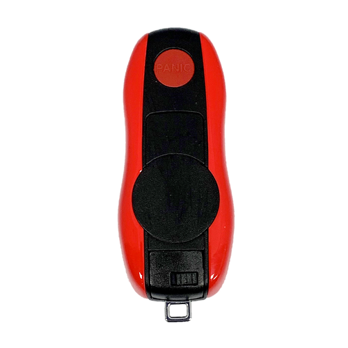Unlocked OEM Porsche Keyless Remote Fob SUV 4Btn KR55WK50138 (chrome - red) - Picture 2 of 5