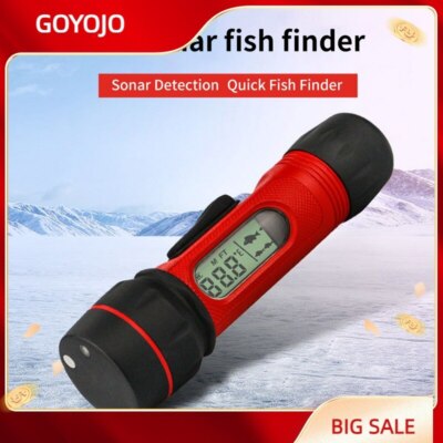 Ice Fishing Echo Sounder Fish Finder Wireless Depth Digital Handheld Fischfinder