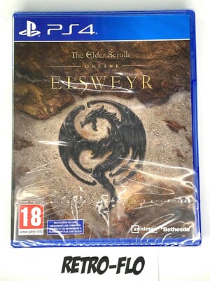 Jeu Ps4 The Elder Scrolls Online Elsweyr - NEUF Blister