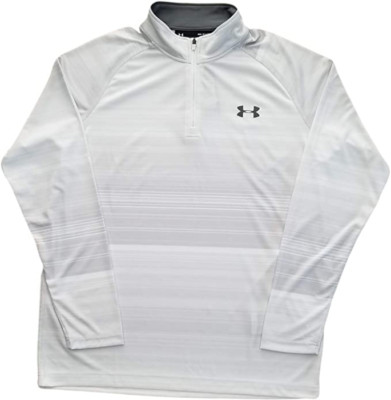 Under Armour Men's 1293948 UA Heatgear 1/4 ZIP Long Sleeve Sweater Top ...