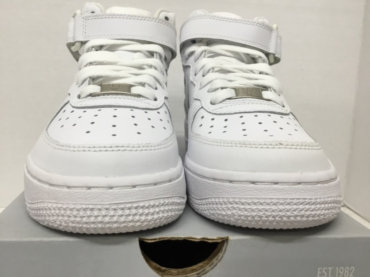 Nike Air Force 1 MID (GS) Kids sneaker #314195 113 White 2008