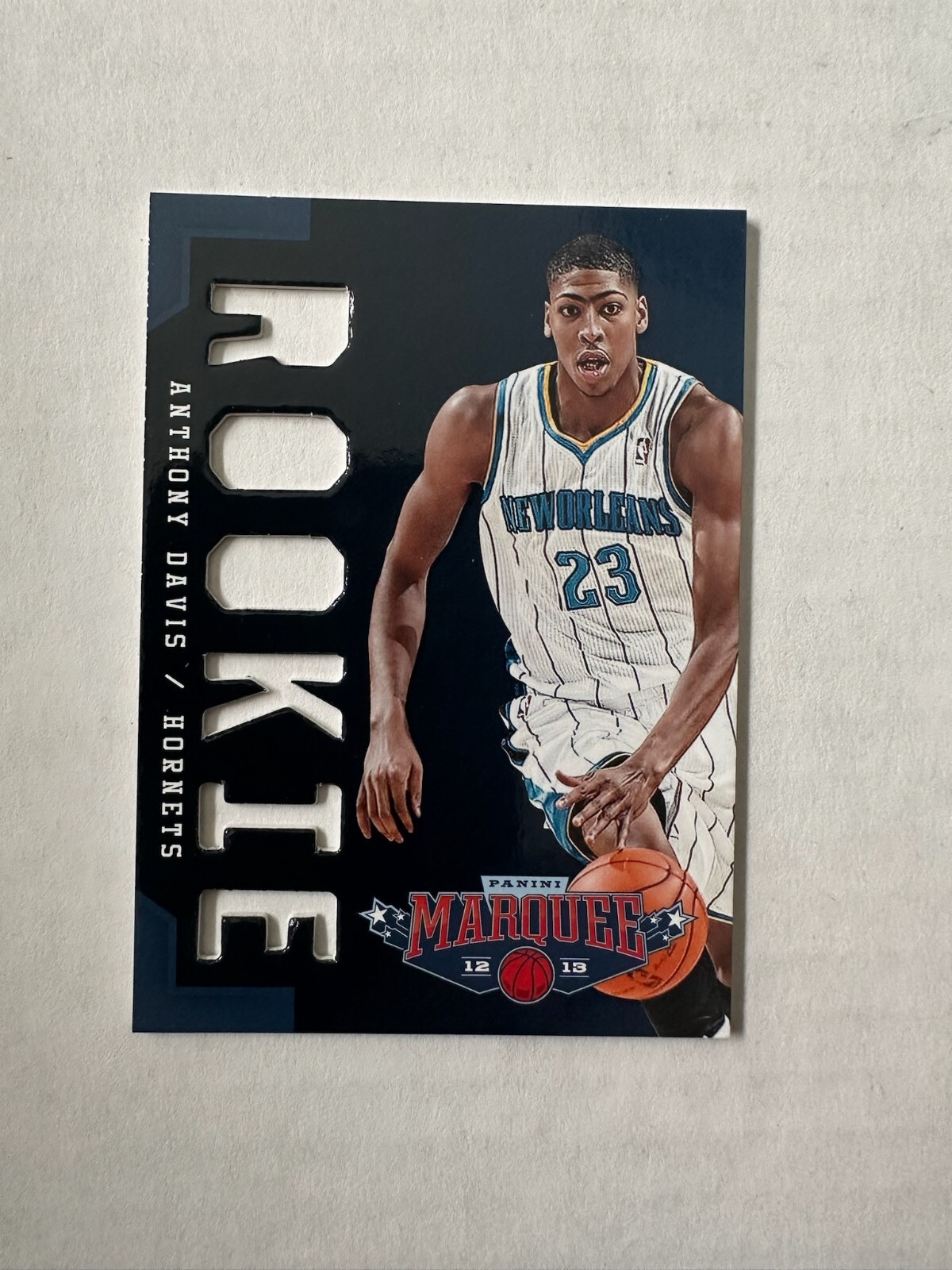 Anthony Davis 2012-13 Panini Marquee Group III Rookies Laser Cut RC #312