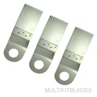 3 x 1-1/4” Stainless Oscillating Tool Blades- Rockwell Sonicrafter Original