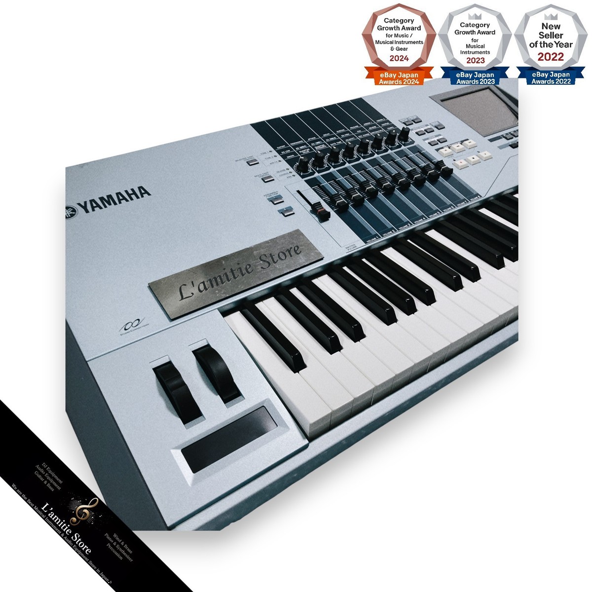 Yamaha Motif XS8 88 Keys Keyboard Synthesizer Music Workstation