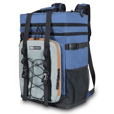 Kühlrucksack 30L Kühltasche Rucksack Groß Faltbar, 40 Dosen Kühl Rucksack Gro...