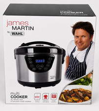 NEW James Martin by Wahl ZX916 4L Digital Multi Cooker Rice Steamer 550W