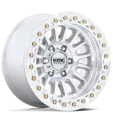 17x9" KMC Wheels KM239 Impact Beadlock Machined Off-Road Rims(4pcs) (S04)