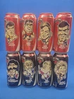 Set of 8 - Vintage Coca-Cola AUSTRALIA 2009 Footy Legends - 440ml Soda Cans