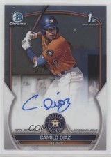 2023 Bowman Chrome Prospect Auto Camilo Diaz #CPA-CD Auto 6fs