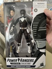 Power Rangers Lightning In Space Black Ranger     6    Hasbro Figure     New Sealed