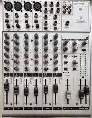 Behringer Eurorack UB1204FX-Pro 12 Channel Analog Mic Mixer Studio