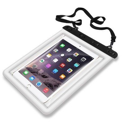 Bunter wasserdichter PVC-Tablet-Träger perfekt für Entspannung am Pool