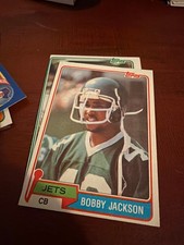 1981 Topps #363 Bobby Jackson New York Jets