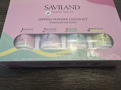 SAVILAND Excelsior Professional Dip Powder Nail Kit Vegan