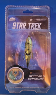 Star Trek Attack Wing Actionfigur. Im Karton. Prototyp 01 Expansion Pack