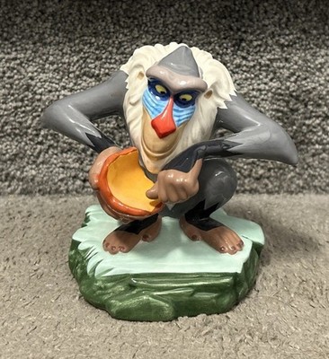 Disney Lion King Rafiki Mandrill Monkey Baboon Vintage 4 1/2  Ceramic Figure