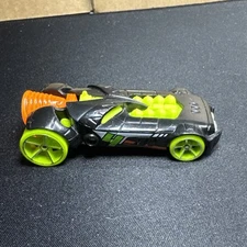 2013 Hot Wheels Road Rockets Rocket Fire Black #4 - 1:64 Scale