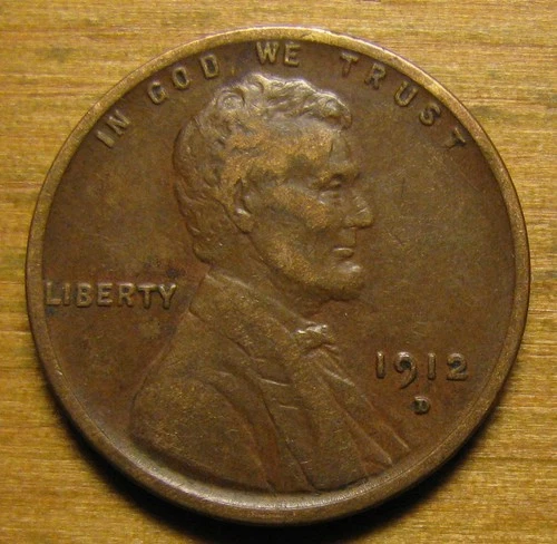 1912 D LINCOLN WHEAT CENT PENNY FROM COIN COLLECTION ROLLS LOTS SETS AND ALBUMS