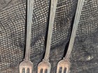 Set of 3 Vintage 1847 Rogers Bros Priscilla Cocktail Forks — photo 9