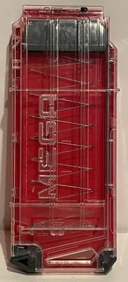 Nerf Mega 10 Round Motostryke Magazine Cartridge Clip Red & Clear
