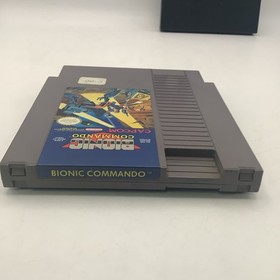 Bionic Commando Nintendo NES cartuccia gioco e custodia autentica testata