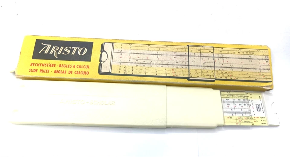 ARISTO Rechenstab Rechenschieber OVP sehr gut - Bild 3 von 4