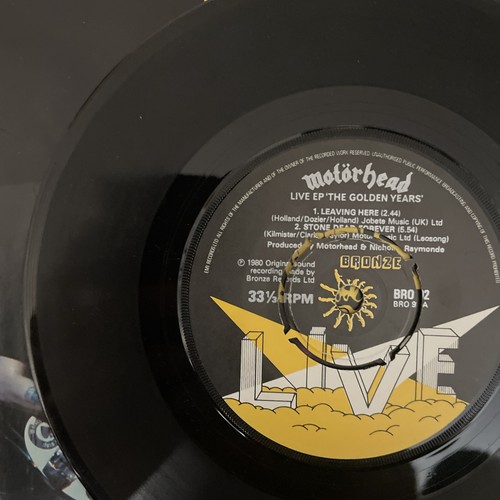 Motorhead, The Golden Years Live, 1980 1st press 7” Live EP, EX EX - Picture 14 of 14