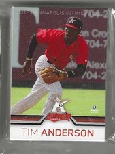 2013 Kannapolis Intimidators team set Chicago White Sox Tim Anderson