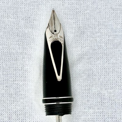 Sheaffer Intrigue Fountain Pen 14K Gold Nib Assembly   MEDIUM   White Palladium